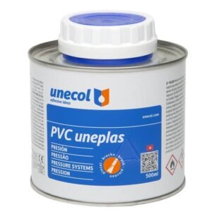 PVC UNEPLAS, Bote metálico 500 ml con pincel
