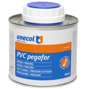 PVC PEGAFOR, Bote metálico 500 ml con pincel