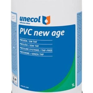 PVC NEW AGE, Bote metálico 1L con tapa presión
