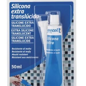 SILICONA EXTRA TRANSLUCIDA, Blister con tubo 50 ml