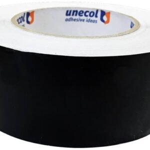 CINTA ALUMINIO NEGRA, Rollo 50 m x 50 mm. 50 micras