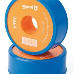CINTA PTFE, Rollo 25 m x 25 mm x 0,2 mm. 0,40 g/cm3