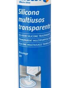 SILICONA MULTIUSOS TRANSLUCIDA, Cartucho 280 ml