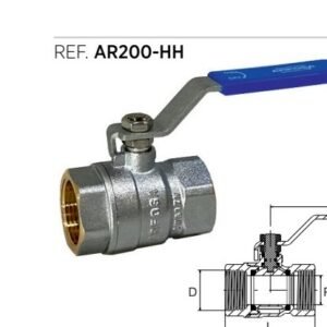 Válvula Esfera H-H 1 1/2"