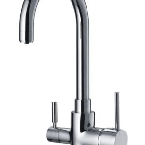 Monomando Fregadero Cocina Osmosis curvo Cobre Cepillado M2065CU Griferias Borras