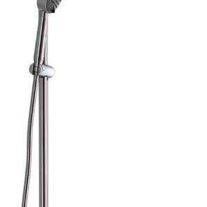 Monomando ducha columna 2V. Ordesa telesc. Roc. Red. 250mm INOX cromado ORD02347C Griferias Borras