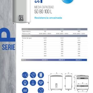 TERMO 100 L. P - Plano - Digital SMART - Biposicional