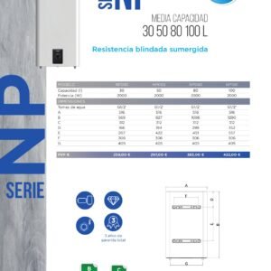 TERMO 100 L. NP - Plano Biposicional