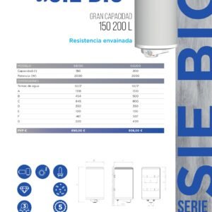 TERMO 150 L. SIE - Biposicional