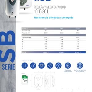 TERMO 10 L. SB - Vertical