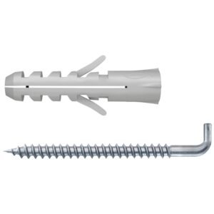 Blister Taco de expansión S 8 con alcayata - 5 uds.