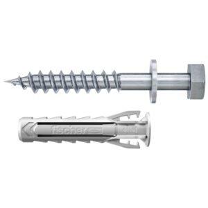 Blister Tornillos WL 7x65 con tacos SX y arandela