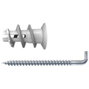 Blister tacos de metal GK 5x37 S con tornillo de rosca métrica - 5 uds.