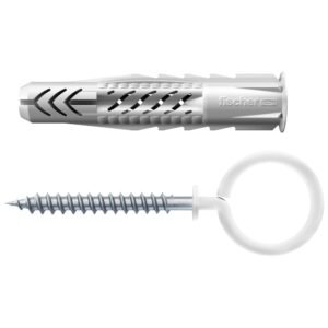 Blister Taco universal UX 8x50 con Hembrilla cerrada plastificada - 2 uds.