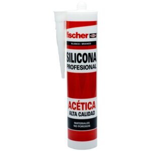 Silicona acética profesional blanca, de alta calidad