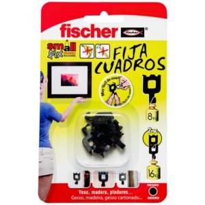 fischer fija cuadraos negro