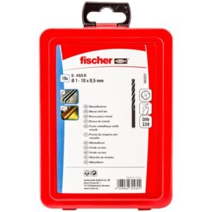 Estuche de brocas para metal HSS-R DIN338 1-10 mm 19 pcs.