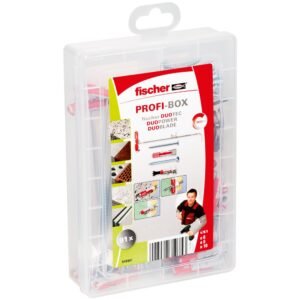 Maletin Profi-Box de surtido de tacos DuoLine con tornillos