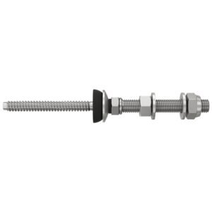 Tornillo de doble rosca STSI M10x181 mm inox A2 - 10uds.