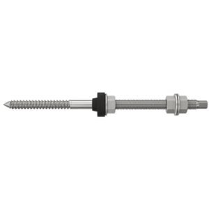 Tornillo de doble rosca STSR M10X200 mm inox A2 - 25uds.