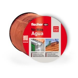 Cinta de goma de butilo 10cm x 10m x 0,6 mm Teja