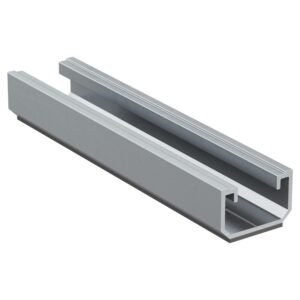 rail SolarMetal L H25 110 mm EPDM AL, Aluminio con EPDM