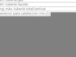 MIDEA MUE-105(36)N8Q-1 - 1x1 Suelo/Techo R32 10,6kW Fri. 11,7kW Cal. II