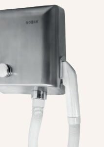 Secador de cabello MANGO cabezal manual acero inoxidable AISI 304 satinado