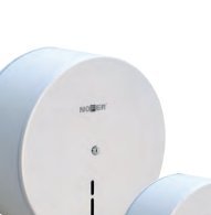 Portarrollos industrial acero blanco