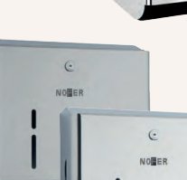 Portarrollos doble acero inoxidable brillo