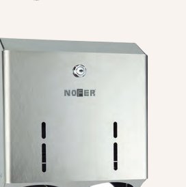 Dispensador bulkpack doble acero inoxidable satinado