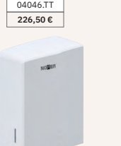 Dispensador de papel color negro serie EVO