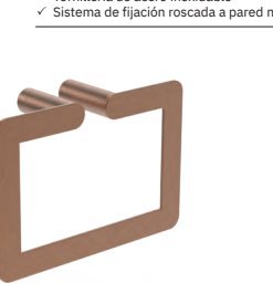 VERONA BRONCE - aro toallero