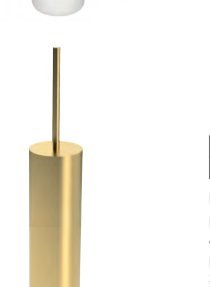 Serie VERONA DORADO - Escobillero acero inoxidable AISI 304