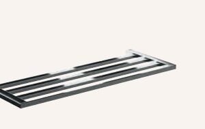 Serie CORINTO BRILLO - Percha acero inoxidable AISI 304