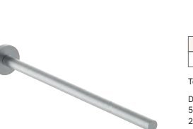 Serie ROMA - Toallero acero inoxidable AISI 304 satinado