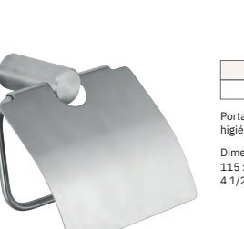 Serie ROMA - Portarrollos de papel higiénico