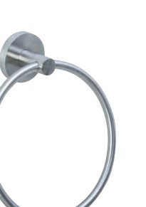 Serie NIZA SATINADO - Toallero de aro acero inoxidable AISI 304