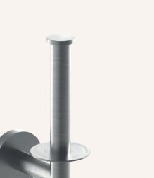 Serie NIZA SATINADO - Portarrollos de papel higiénico acero inoxidable AISI 304