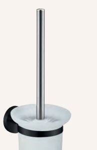 Serie NIZA NEGRO - Escobillero acero inoxidable AISI 304