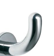 Serie SIENA - Percha latón cromado