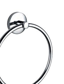 Serie MONACO - Toallero aro latón cromado