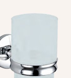 Serie MONACO - Jabonera latón cromado