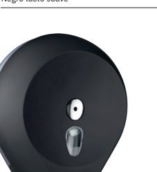 Dispensador de papel higiénico bulkpack SERIE BLACK negro