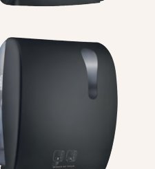 Dispensador aros higiénicos para WC SERIE BLACK negro