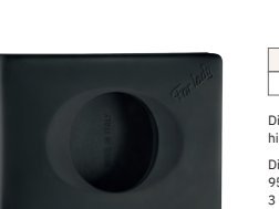 Dispensador bolsas higiénicas SERIE BLACK negro