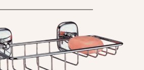 Portarrollos de papel higiénico zamac brillo