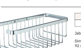 Jabonera esquinera latón cromado