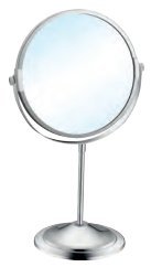 Espejo extensible latón cromado