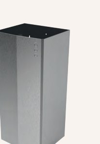 Papelera mural acero inoxidable AISI 304 65 l satinado